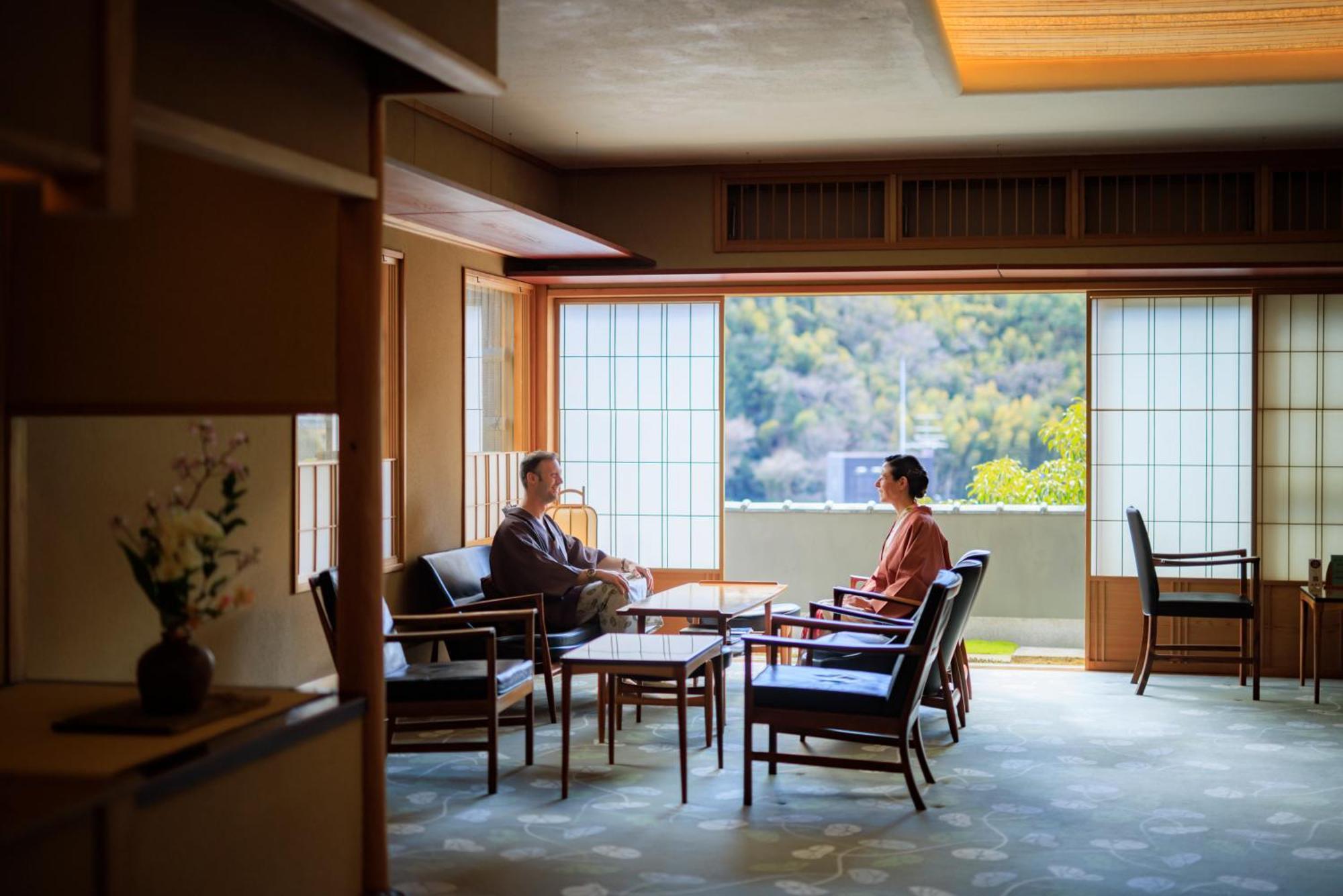 Fukiya Ryokan Yugawara Esterno foto